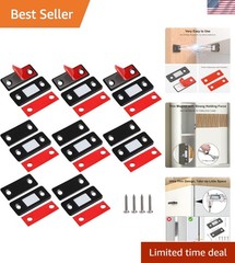 Cabinet Magnetic Catch 8 Pack Ultra Thin Cabinet Door Magnets Stick on Drawer…