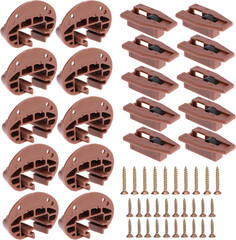 10PCS Drawer Slide Track Guide Glide for Kenlin for Rite Trak 2 for Center Moun