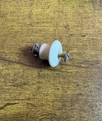 Original Ethan Allen 1” Porcelain Knob Hardware for Antiqued Pine FREE SHIPPING