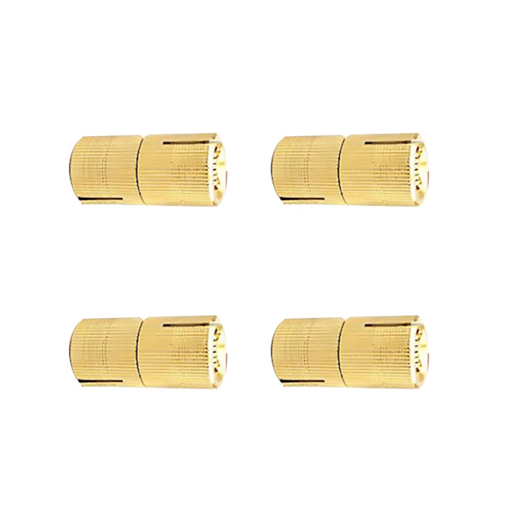 4Pcs Open Angle 180° 12mm Copper Invisible Hidden Hinges For Concealed Worktop t