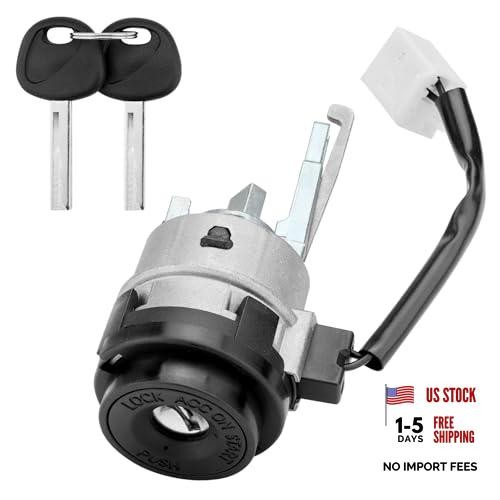 Ignition Lock Cylinder Switch with Keys, Compatible with 12-17 Hyundai Accent