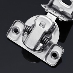 10 Pack Cabinet Door Hinges Overlay Soft Close Face Frame 105° Compact Handware