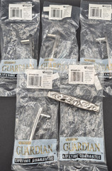 (5) Amerock BP4480-G9 Ambrosia Cabinet Handle Pull Sterling Nickel Finish Lot
