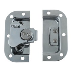 1pc Recessed Butterfly Twist Latch for Flight/Road Case Microphone Box Household