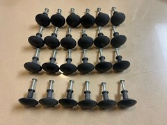 Ikea Hemnes Knobs With Screws ( Set of 12) Part # 117615