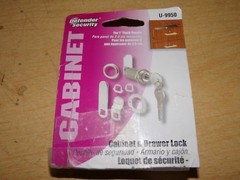 NEW PLPCI U-9950 Cabinet & drawer Lock *FREE SHIPPING*