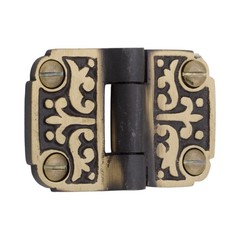 Flush Victorian Cabinet Flap Hinge Antique Solid Brass 2 Inch – 3 Finish Choices
