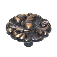 Amerock Provincial Antique English 1-1/2″ Floral Cabinet Knob Pull BP593-AE