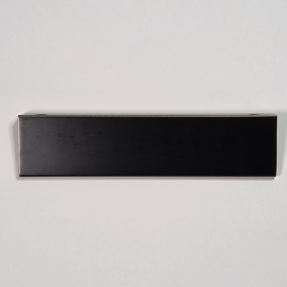 Emtek 87120US10B 6″ Cabinet Edge Pull Oil Rubbed Bronze ORB Hardware (3 Pack)