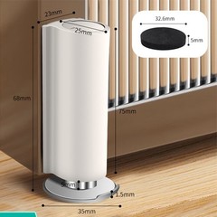 Stainless Steel Magnetic Door Stopper for Home Use No Tools Needed for Setup