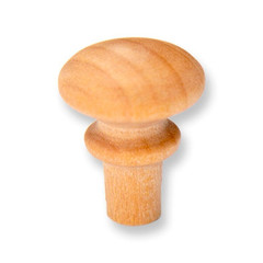 Qty 12 Small Shaker Style Knobs with 1/4″ Tenon – 5/8″ Diameter Reproduction