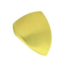 (5 Pack) 5/8 inch Retro Knob Polished Brass