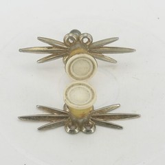 Tudor Star Art Deco Drawer Pull Handle Bakelite Style Vintage X 2