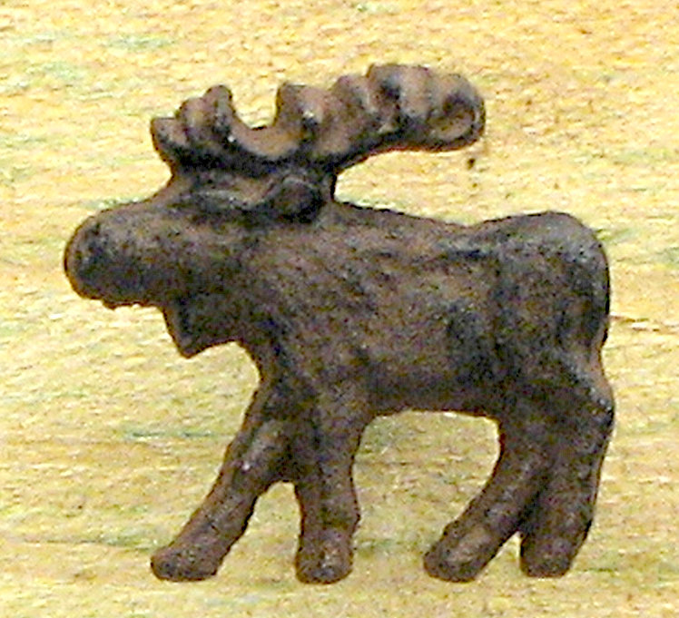 Cast Iron Moose Drawer Pull Handle Cabinet Knob Rustic Decor New