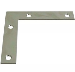 National Hardware Flat Corner Braces 4″ x 3/4” Zinc Plated • 4- 4 packs (16)