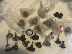 Lot of 25 Assorted Vintage Drawer, Cabinet Knobs