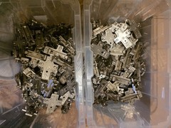 EUROPEAN CONCEALED CABINET HINGE 1/2″ OVERLAY 35MM (LOT OF 50) 25 PAIR **NEW**