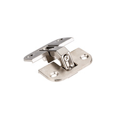 HR Adjustible Pie-cut Corner Hinge Zinc Die Cast with Nickel Plating 22877-000