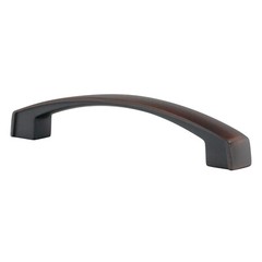 Bow Style 5-1/32″ In Hole Centers Brushed Oil Rubbed Bronze Pull ROKH528128BORB