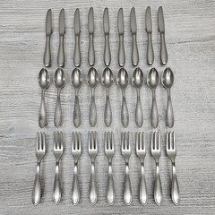 27 Novelty Silverware Cabinet Pulls Handles Knives Forks Spoons Lot 44 Screws