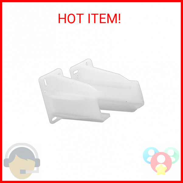 Prime-Line R 7227 Rear Drawer Track Back Plate – Support and Maintain Alignment
