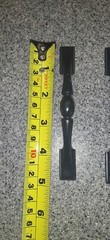 2 Amerock Sterling Traditions 1302-1 black Cabinet Pulls. Read