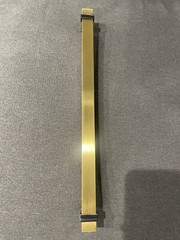 Amerock Bp36685BMBBGL Overton 11-5/16″ Center-Center Bar Pull Brushed Gold/Black