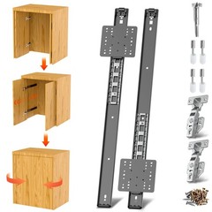 Lipshome Pocket Door Slides001 Heavy Duty Inset Hardware for Cabinets
