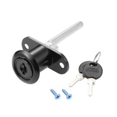 Drawer Desk Wardrobe Cabinet Plunger Lock 5/8″ Cylinder Diameter 13/16″ Cylinder