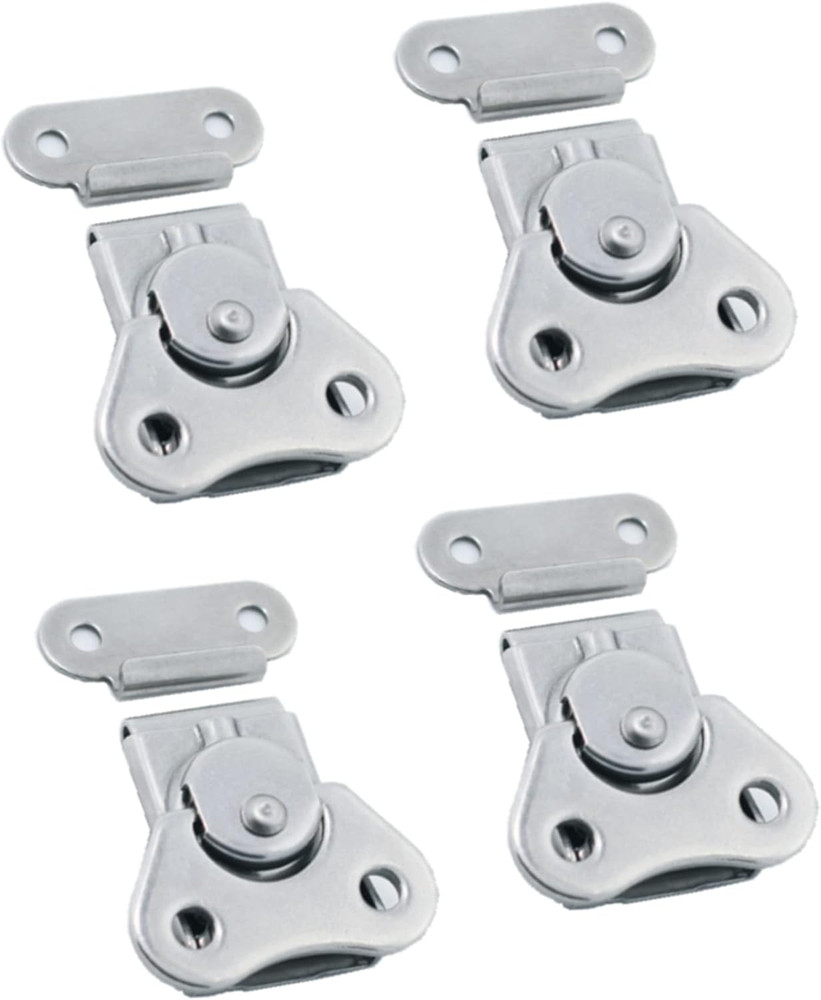 Wan 304 Stainless Steel Spring Loaded Small Butterfly Twist Latch, Stainless Ste