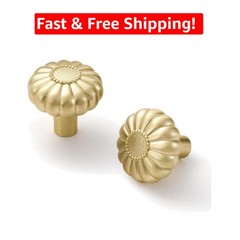 Chic 20 Pack Brushed Gold Cabinet Knobs – Easy Install for Any Furniture