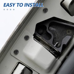 48Pcs Durable Car Door Hinge Screw Caps Black Plastic Reusable Bolt Protectors