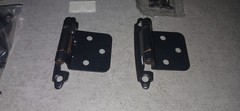 Decobasics Oil Rubbed Bronze Cabinet Hinges (5 Pairs/ 10 Hinges)