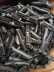 Plastic Pull handles brand new with 2 holes in them ! 20 pieces
