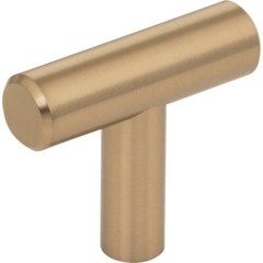 (10)-Elements Naples 1-9/16 In. Length Satin Bronze Cabinet Bar Knob 40SBZ
