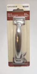 GATE House UTILITY Pull 5 3/4in 14,6cm Zinc Garage Pull