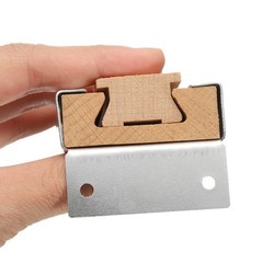 2 Set Wooden Drawer Slides with Metal Slide Glide Bracket 13-3/4″ (35 CM)