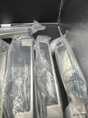 8 Pack Square Cabinet Pulls Low Profile Handles Brushed Nickel