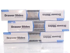 3 SETS Shuhang Drawer Slide 3-Fold Full Extension High Quality Steel 12″ EA