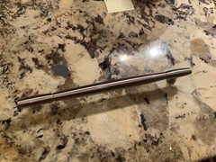Amerock Essential’Z Weathered Nickel 12″cc Drawer Appliance/Refrigerator Pull BN