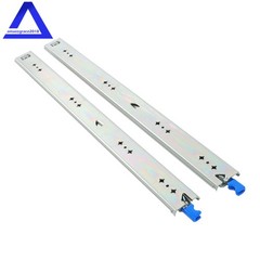 1 Pair With Lock Heavy Duty Drawer Slides 26 Inch 250 Lbs Extension Rails Rail