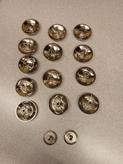 Lot of 13 Silver Tone Monkey 1.5″ + 2 Paw 3/4″ Drawer Pull Knob Nursery Toddler