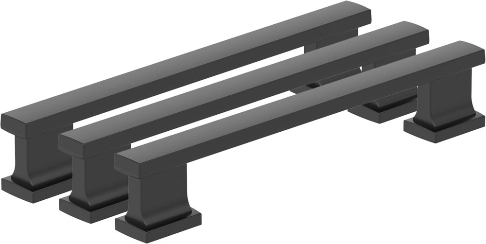 Matte Black Cabinet Pulls 5-1/16″ CC, 30 Pack – Triomphe Quality Hardware
