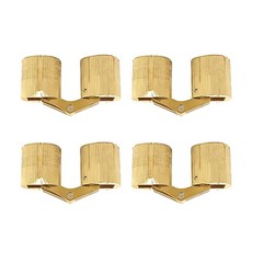 4Pcs 12mm Copper Hidden Barrel Hinge Invisible Hinges For Concealed Worktop ss