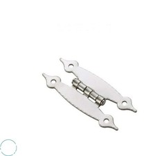 RELIABILT 180-Degree Flush Surface Satin Nick Cabinet Hinges 10 Pair (20 Pieces)