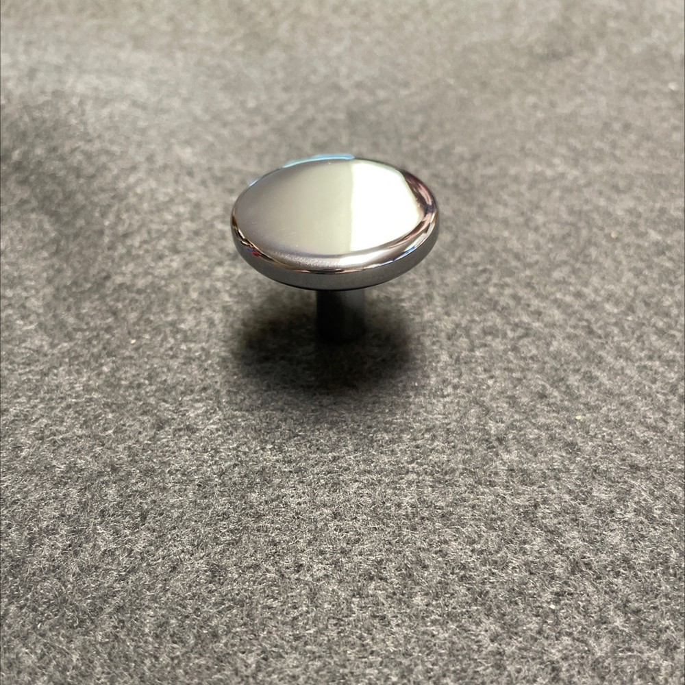(12 Pack) 1-3/16″ Knob Polished Chrome