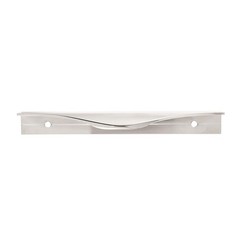 Cabinet Edge Pull Polished Chrome 106mm Center To Center Drawer Handle