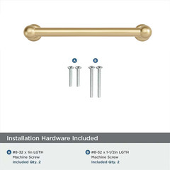 Brushed Gold Cabinet Pulls – 10 Pack 6 Inch Heavy-Duty Hardware for Kitchen & Ba