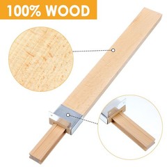 Guías para cajones de madera con montaje inferior y guía central clásica