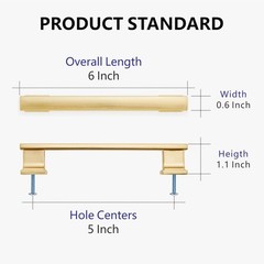 10 PCS 6 Inch Length 5 Inch 128mm Hole Center Antique Brass Cabinet Handles